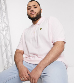 Светло-розовое поло Lyle & Scott-Розовый