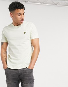 Светло-желтая футболка с логотипом Lyle & Scott-Желтый