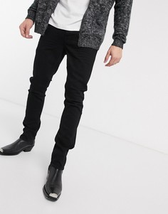 Черные узкие джинсы AllSaints-Черный