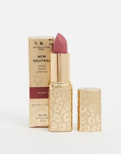 Матовая губная помада Revolution Pro New Neutrals - Velvet-Розовый
