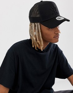 Бейсболка с логотипом команды NY Yankees от New Era MLB-Черный