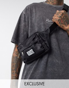 Черная сумка-кошелек на пояс с логотипом Reclaimed Vintage-Черный