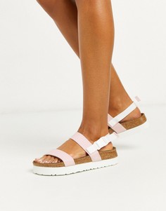 Сандалии на массивной подошве Papillio by Birkenstock-Розовый