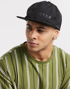 Кепка с плоским козырьком Hollister-Черный