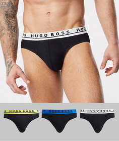 Набор из 3 трусов черного цвета BOSS bodywear-Черный