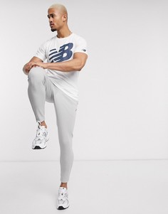 Белая футболка с логотипом New Balance Running-Белый