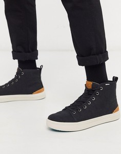Черные высокие кеды Toms-Черный