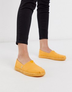 Желтые эспадрильи Toms-Желтый