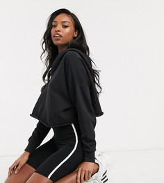 Короткие леггинсы с контрастным кантом ASOS DESIGN Tall-Черный