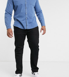 Черные суженные книзу джинсы Levis Big & Tall 502-Черный Levis®