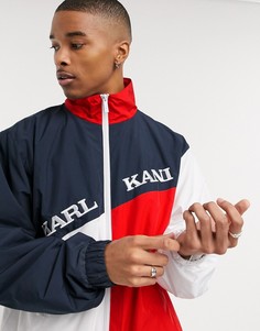 Темно-синяя олимпийка Karl Kani-Темно-синий