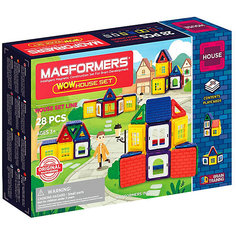 Магнитный конструктор Magformers Wow House Set, 28 деталей