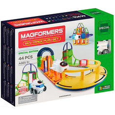 Магнитный конструктор Magformers Sky Track Play Set, 44 детали