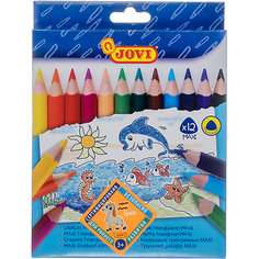 Цветные карандаши Jovi Maxi, 12 цветов