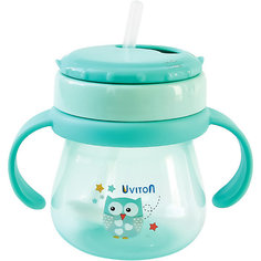 Поильник Uviton Baby, 250 мл, мятный