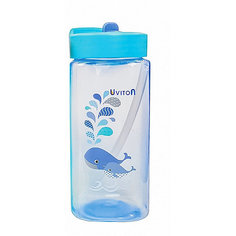 Поильник Uviton Baby Baby Travel, 420 мл, голубой