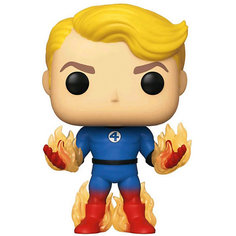 Фигурка Funko POP! Bobble: Marvel: Фантастическая четвёрка: Человек-факел