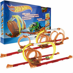 Игровой набор 1Toy Hot Wheels "Мотофристайл", 30 деталей