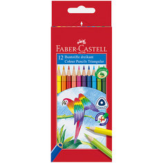 Цветные карандаши Faber-Castell, 12 цветов