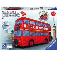 3D Пазл "Лондонский автобус", 216 эл. Ravensburger