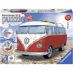 3D Пазл VW Bus T1, 162 эл. Ravensburger