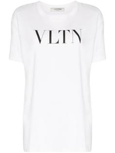 Valentino футболка с логотипом VLTN
