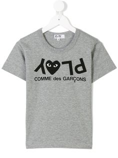 Comme Des Garçons Play Kids футболка с логотипом