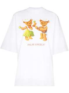 Palm Angels футболка оверсайз Dancing Bears