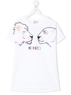 Kenzo Kids футболка с логотипом