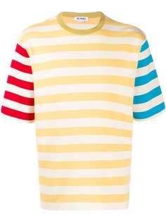 Sunnei трикотажная футболка в полоску