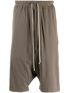 Rick Owens DRKSHDW шорты с низким шаговым швом
