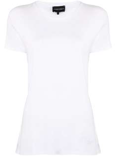 Emporio Armani трикотажный расклешенный топ