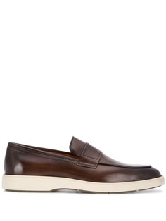 Santoni лоферы Detroit без застежки