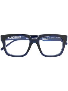 Kuboraum очки в квадратной оправе с узором