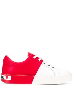 Love Moschino кроссовки в двух тонах