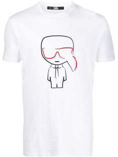 Karl Lagerfeld футболка Ikonik
