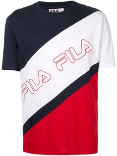 Fila футболка с вышитым логотипом