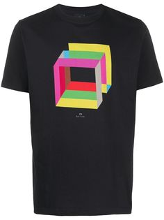 Paul Smith cube print T-shirt