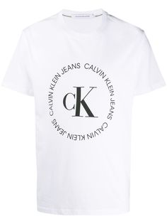 Calvin Klein Jeans футболка с круглым вырезом и логотипом