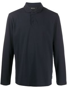 Z Zegna рубашка-поло с длинными рукавами