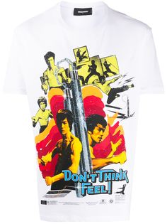 Dsquared2 футболка с принтом Bruce Lee