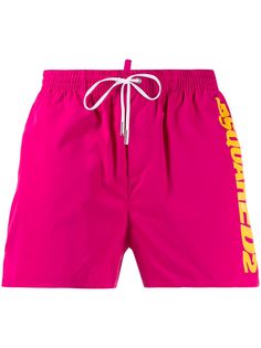 Dsquared2 плавки-шорты с логотипом