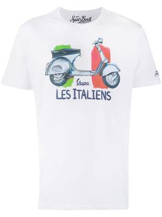 Mc2 Saint Barth футболка с принтом Les Italiens