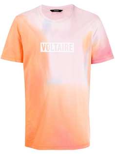 Zadig&Voltaire футболка Ted с принтом тай-дай