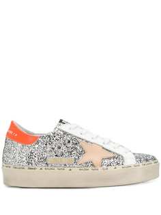 Golden Goose кеды Superstar с блестками