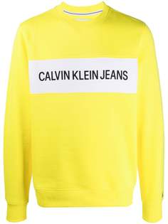Calvin Klein Jeans толстовка с круглым вырезом и логотипом