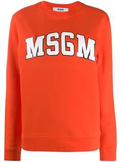 MSGM толстовка с логотипом