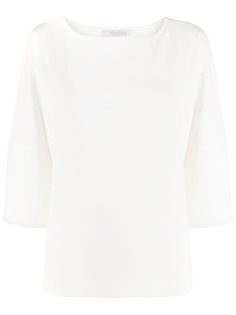 Max Mara топ с бахромой