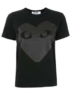 Comme Des Garçons Play футболка с логотипом