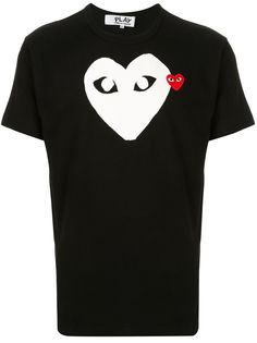 Comme Des Garçons Play футболка с логотипом